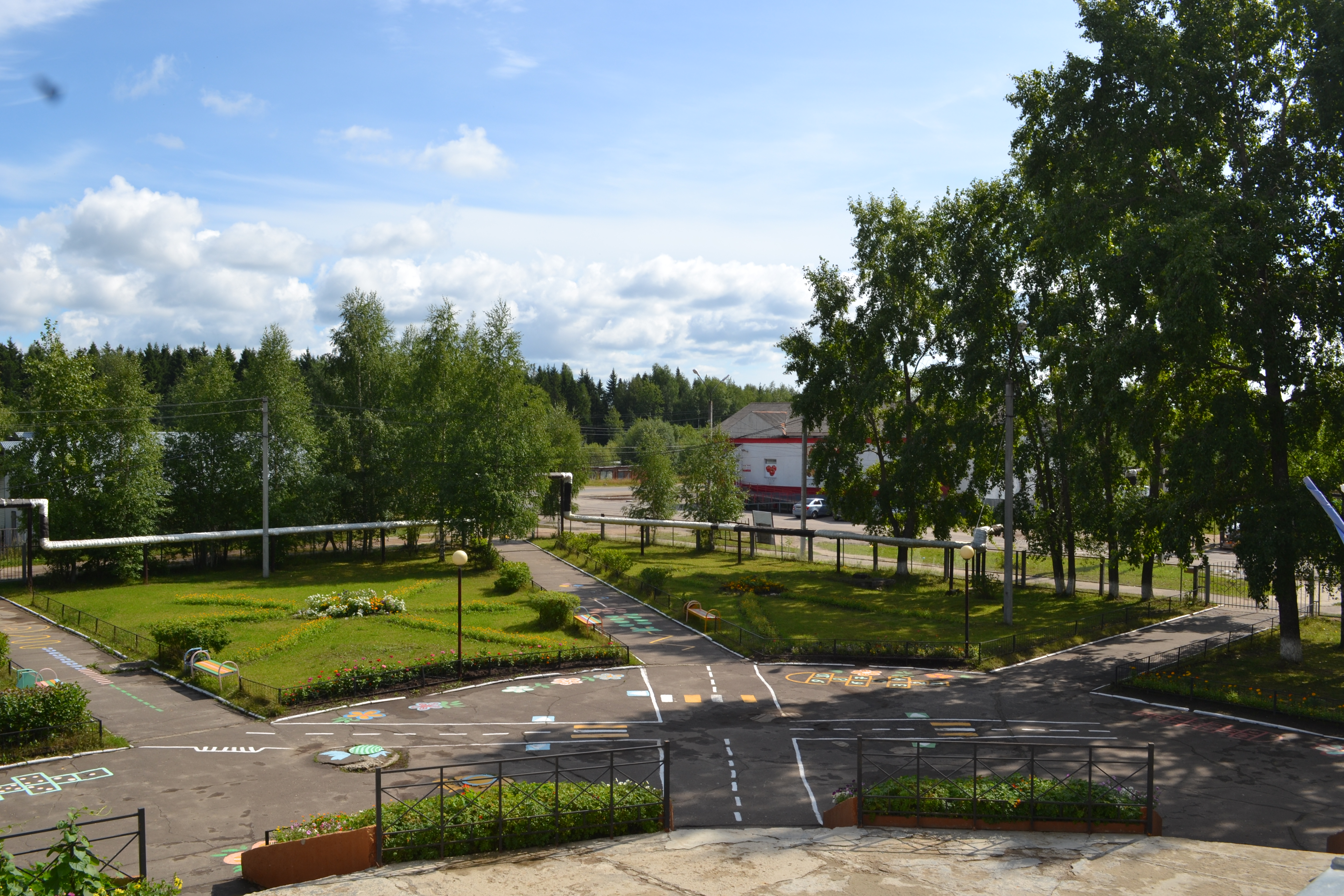 территория школы
